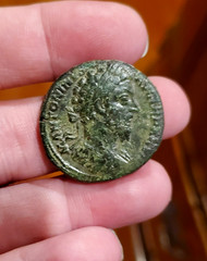 ROMAN EMPIRE MARCUS AURELIUS BRONZE SESTERTIUS 161-80AD ~ EXCELLENT PORTRAIT