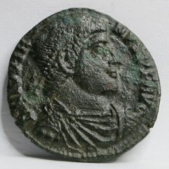 ROME Imperial Caesar JOVIAN Bronze AE3 Nummus VOT Pannonia Jovianus Scarce #F11