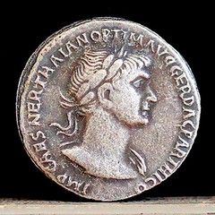 98-117 AD Ancient Roman Coin Trajan Victory Providentia – Silver Denarius 19mm