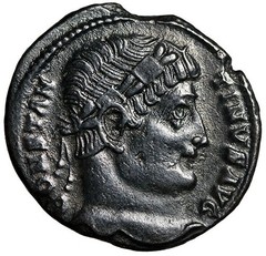 Constantine I The Great Nummus “Campgate” Antioch Good Very Fine