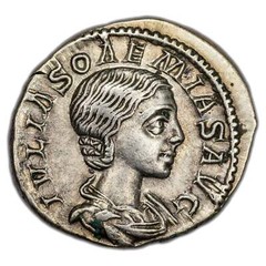 Ancient Rome AD 218-22 Julia Soaemias AR Denarius RIC #293 2.96g