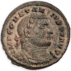 Roman Britain Constantius I 305-307 AD Follis Londinium Mint Rauceby Hoard 1S