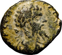Septimius Severus Æ23 of Decapolis, Petra . AD 193-211. Judaea Roman Coin