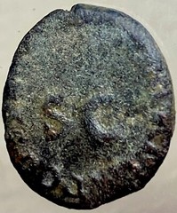 2000 Year Old Ancient Roman Coin 41-54AD Claudius I Quadrans 3 Leg Modius
