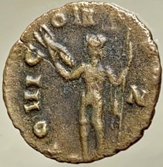 Genuine Ancient Roman Empire Coin 260AD-268AD Emperor Gallienus Iovi Jupiter