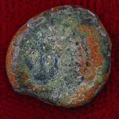Ancient Coin JUDAEA ALEXANDER JANNAEUS Anchor Bronze Prutah Jerusalem Mint