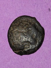 Ancient Unidentified Coin Likely Roman Bronze Chariot – Negotiable