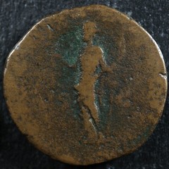 Clodius Albinus Sestertius 194-195 Rome RIC 52A Felicitas Sesterce