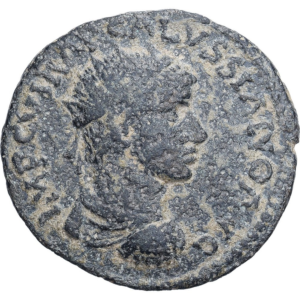 [#138719] Pisidia, Volusian, Æ Unit, 251-253, Antioch, Bronze, VF, RPC:IX-1282