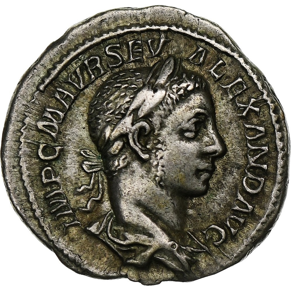 [#1286107] Severus Alexander, Denarius, 255, Rome, Silver, AU, RIC:139
