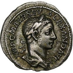 [#1286107] Severus Alexander, Denarius, 255, Rome, Silver, AU, RIC:139