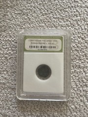 Constantine the Great Era Roman Empire 330 Ad Fragment Coins Inb Certified