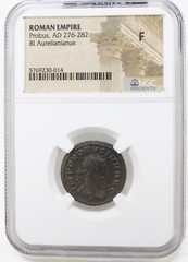 NGC ( F ) Probus AD276-282 Aurelianianus / Antoninianus Roman Coin NGC Ancients