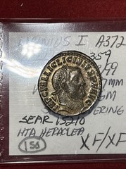 Licinius I Silvered Follis Heraclea Extremely Fine