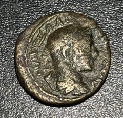 222-235 AD Roman Provincial Bithynia Nikaia Severus Alexander AE 20mm Coin