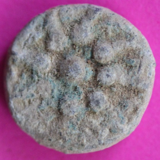 ORIGINAL Desert Patina Big Widows Mite Herods Hoard Holy Land Artifact COA A144