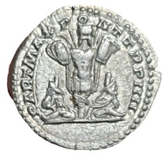 CARACALLA 198-217 AD. Silver Denarius Roman Empire.