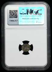 Galla Placidia, AD 421-450, Rare Empress, NGC Fine