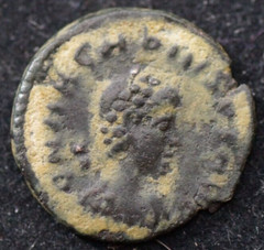 Arcadius. Ancient Roman coins. Roman Empire. Augustus (383-408 AD). #491