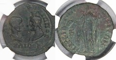 Philip II, as Caesar (AD 247-249). AE 5 Assaria, Toned, NGC VF, Rare Size