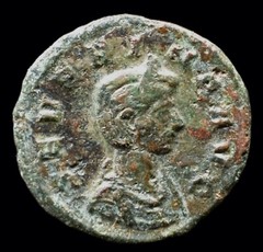 SEVERINA, WIFE OF AURELIAN, AD 274-275, AE DENARIUS. (a1323)