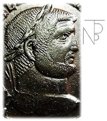 Ancient Imperial Rome (Galerio Maximiano) Follis-HERACLEA