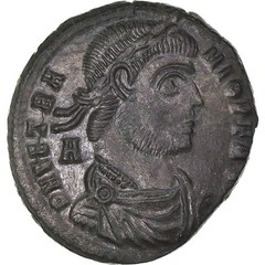 [#1068317] Coin, Vetranio, Æ, 350, Siscia, AU, Bronze, RIC:281