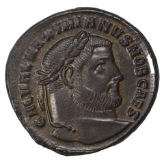 Galerius 305-311 As Caesar Bronze Large Follis Ancient Roman Empire Coin RIC.24b