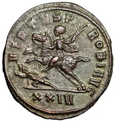 Probus Antoninianus “Emperor on Galloping Horse” Siscia Good Very Fine