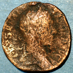 Roman Empire Vespasian Year 76 Caesar Vespasianus Augustus
