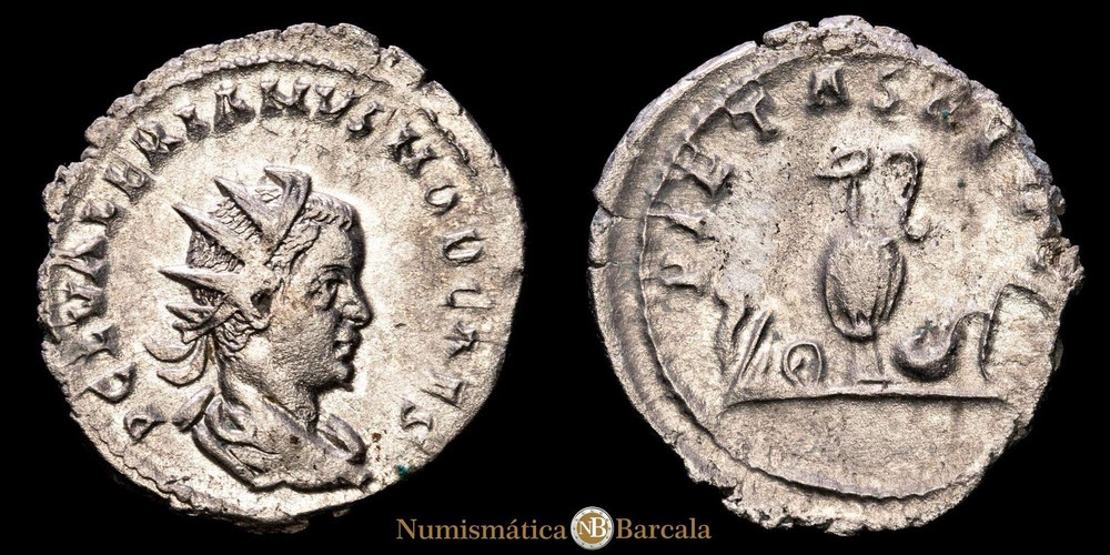 Valeriano II Antoniniano (2,83g) 254-255 d.C. Roma RIC-V-120 MBC+