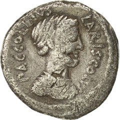 [#491435] Coin, Accoleia, Denarius, 43 BC, Rome, EF(40-45), Silver, Crawford:486