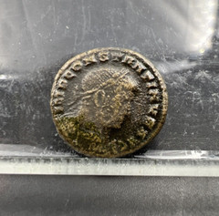 Constantine 1 The Great Nummus Arelatum Mint AE 3 Ancient Coin c. 316 – 317 AD