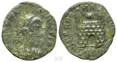 Rome, Magnus Maximus, Usurper; Aquileia? AE4 383-388 AD; 13mm 1.04g Bust Right/