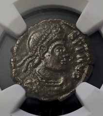 Eastern Roman Empire Valens, AD 364-378 AE (Nummus) Beautiful