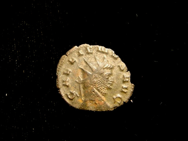 GALLIENUS. 253-268. Antoninianus. Rome. VIRTUS AUG. Mars. +