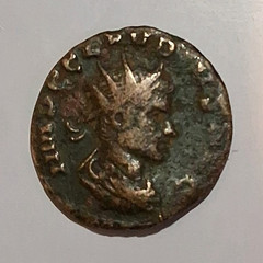 Roman Imperial Claudius II Gothicus Billon Antoninianus Coin 268-270 AD