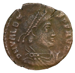 VALENS ROMAN COIN – XF CONDITION -AE 18mm 2.2 GRAMS
