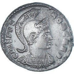 [#1173562] Coin, Crispus, Follis, 320-321, Trier, Very rare, AU, Bronze, RIC:297