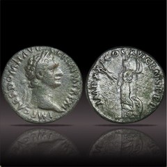 🏛Rare ancient Roman silver Denarius Domitian 92 AD Minerva THUNDERBOLT, RIC 737