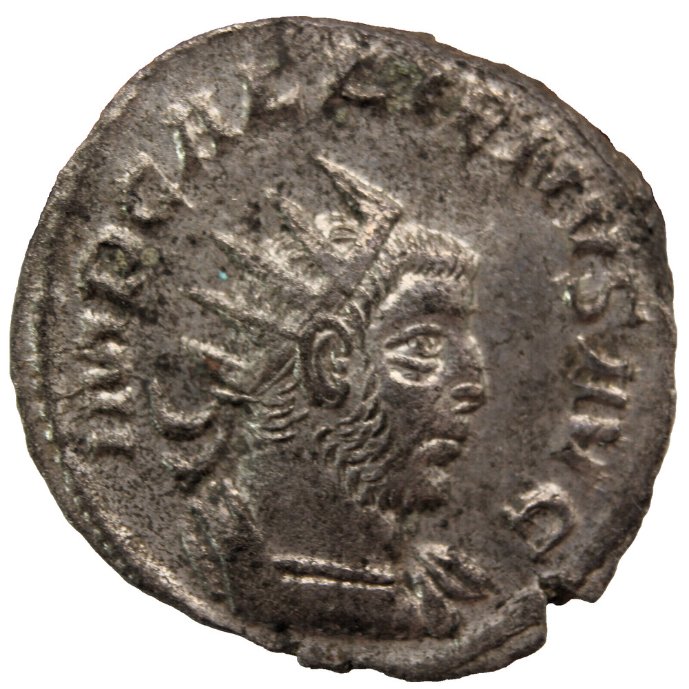 Roman Imperial | Gallienus AR Antoninianus | Samosata | 256-257 VICTORIA GERMAN