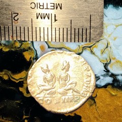 ⚠️ Rome Denarius Septimius Severus 193-211 AD, Rare Seaby 363 variety! XF ⚠️