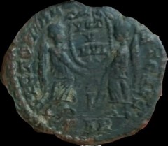 Magnentius 350-353 AD.. Roman Imperial .24 mm