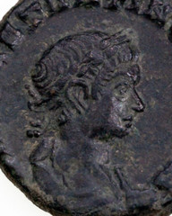 317-337 AD Roman AE Follis Coin XF Constantine II, 18.2mm 3.84g, Ric 76