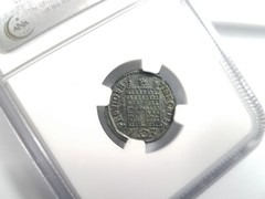 Constantine II Roman Empire Nummus NGC AU Camp Gate Castle Keep Ancient Caesar