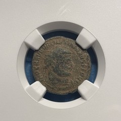 Maximian Roman Bronze Coin • AD 286-310 • AE Post-Ref Radiate • NGC Graded