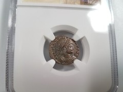 Constantine II Roman Empire BI Nummus AE3/4 NGC XF Ancient Epfig Hoard Pedigree