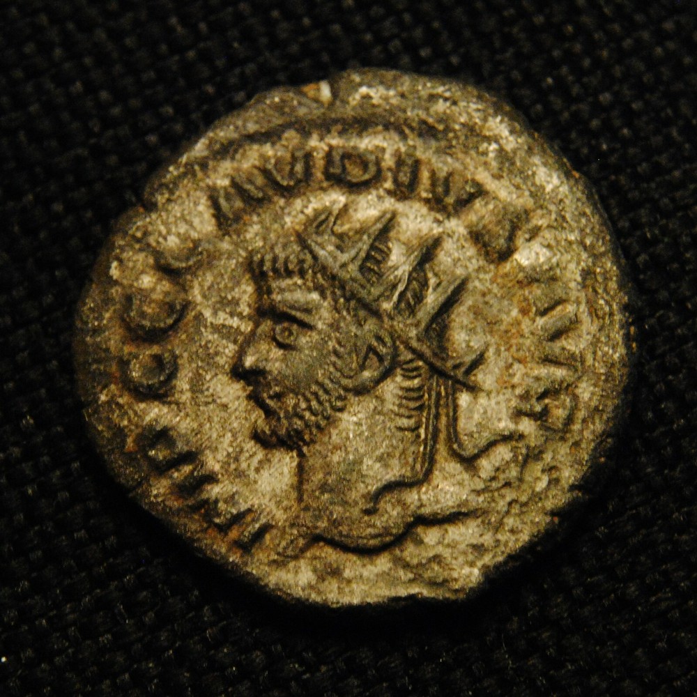 Billon Antoninianus Emp Claudius II Rv NEPTVN AVG 3.88 grs 20mm Antioch AD 268-9