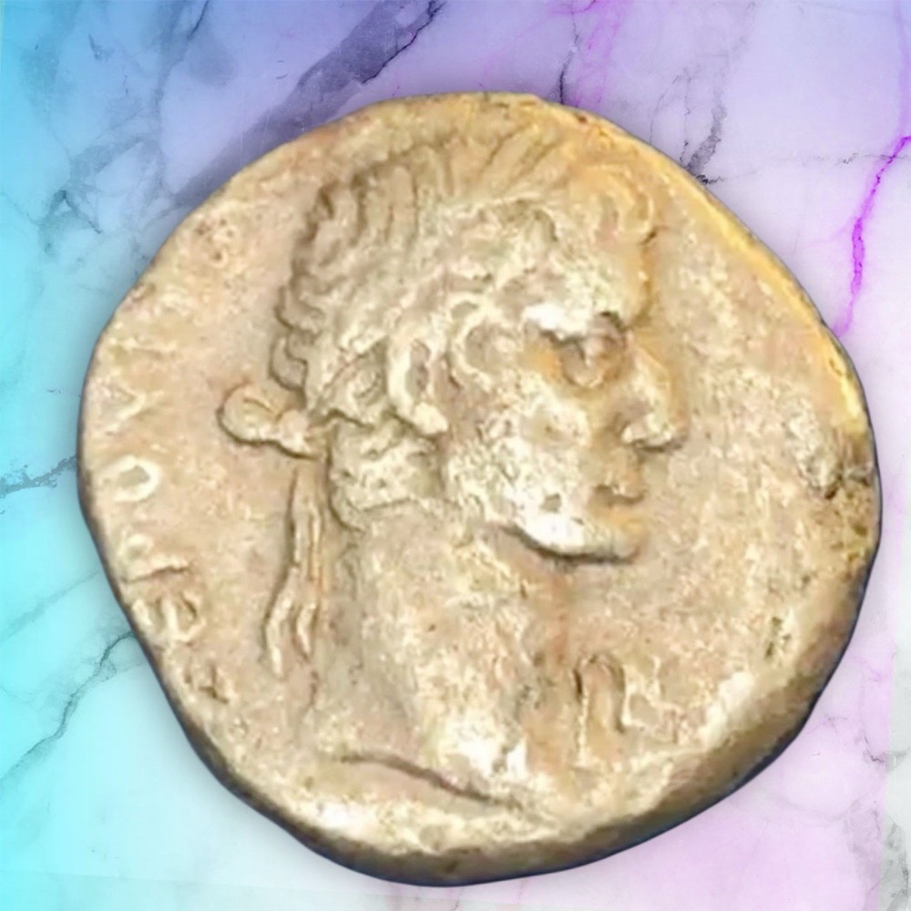 ⚠️ Rome Galba AR Scarce TetraDrachm 68-69 AD, Very Fine/Fine! SNG Cop 149v ⚠️
