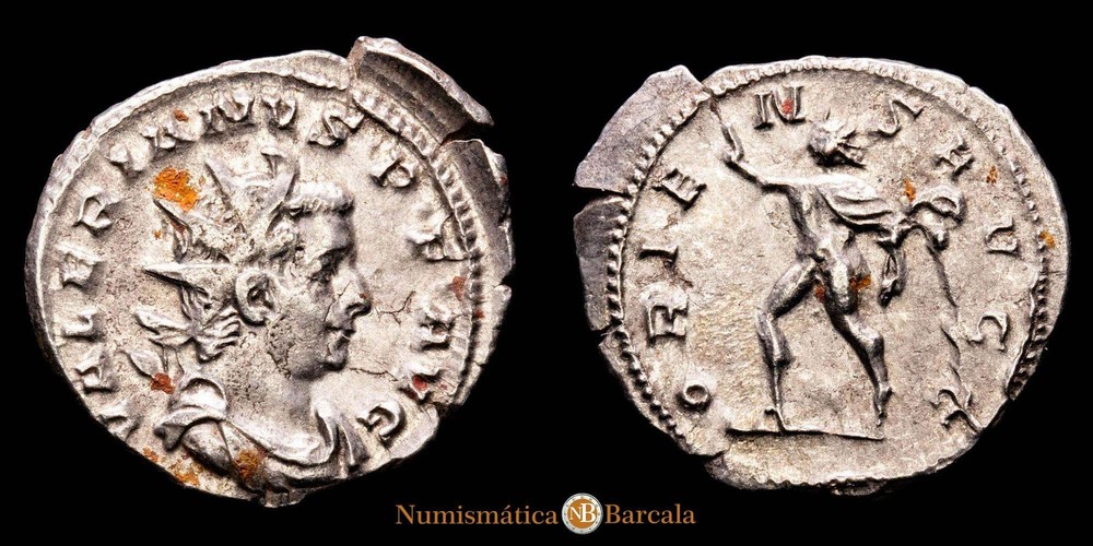 Valeriano I Antoniniano (3,21g) 257-258 d.C. Colonia Agripiensis RIC-12 MBC+
